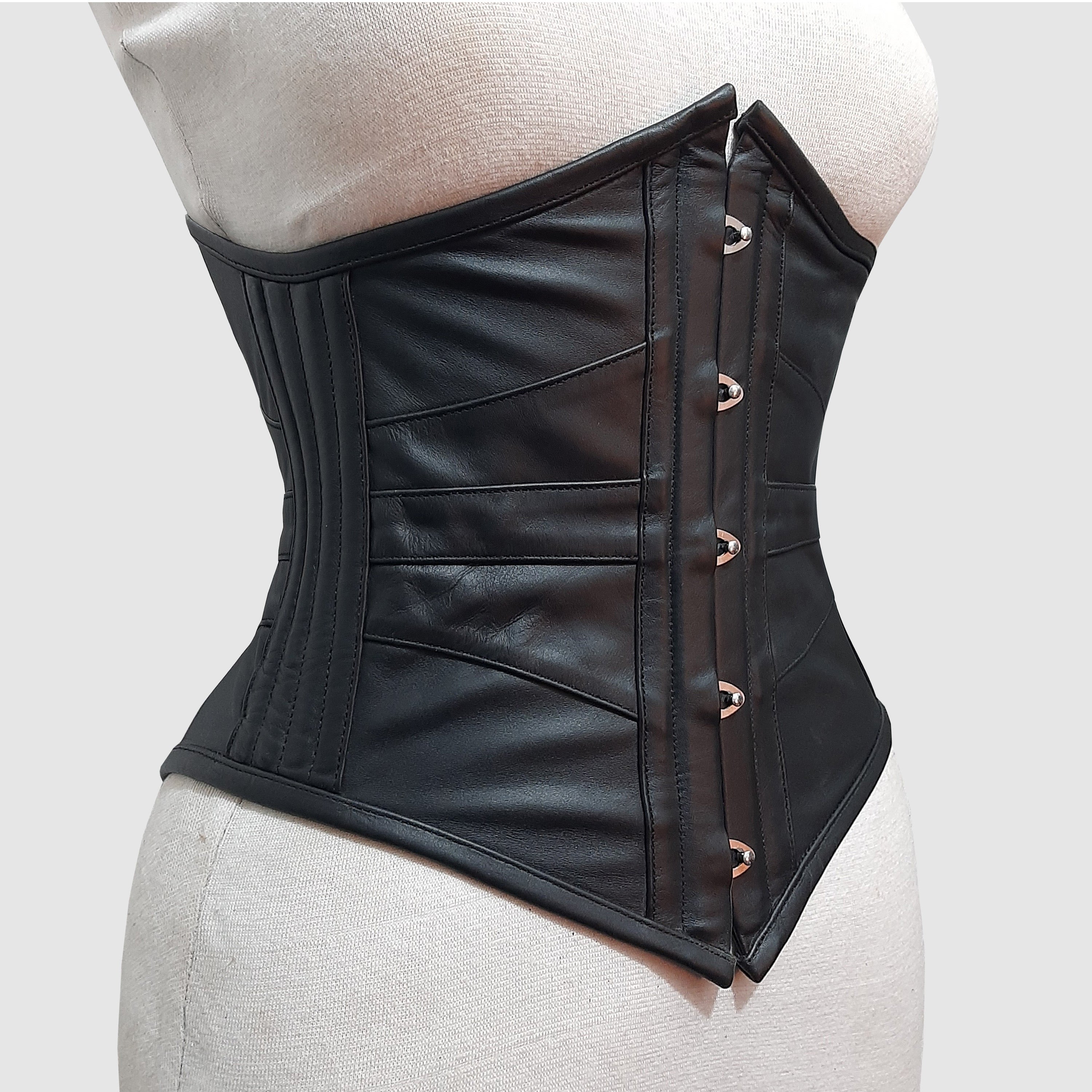 Leather Corsets For Statement Style Structured Support Leather Corsets For Statement Style Structured Support