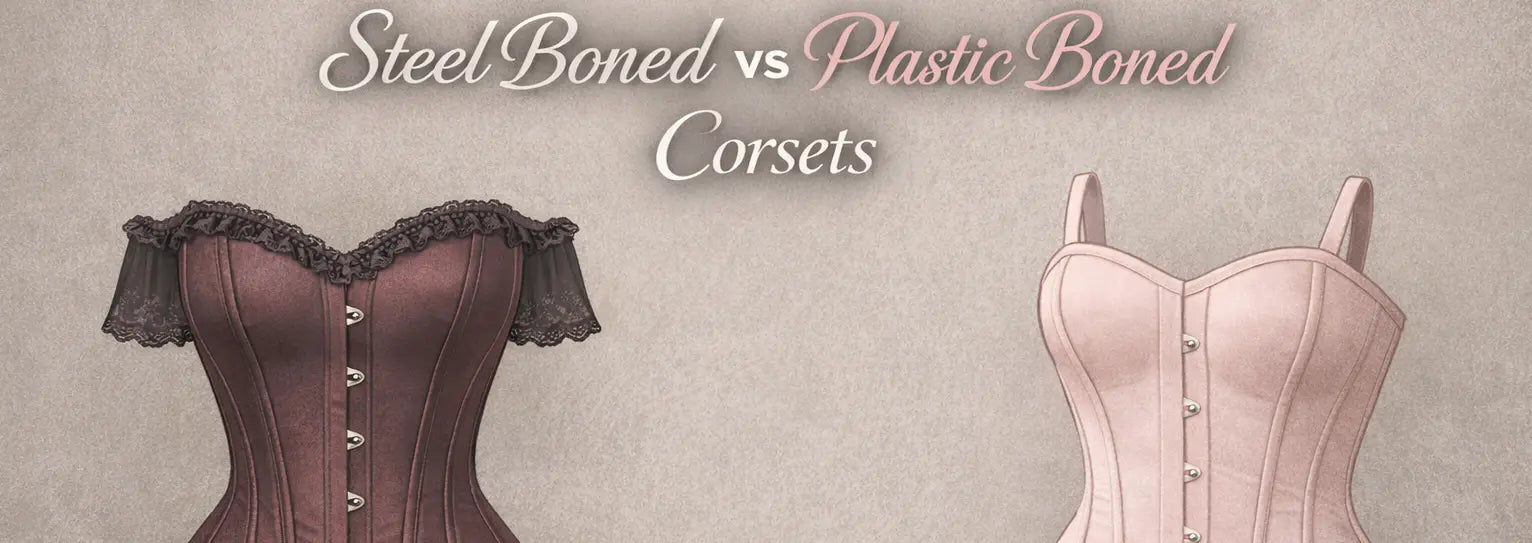 Steel Boned vs Plastic Boned Corsets – Which One Should You Choose?