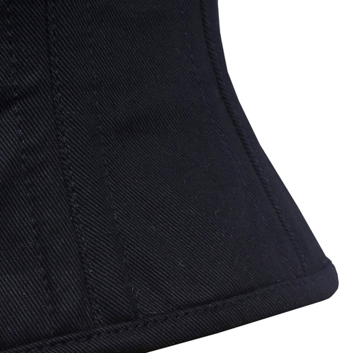 Trixie - Cotton Double Steel Boned Waspie Corset | All Colors
