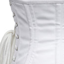 Trixie - Cotton Double Steel Boned Waspie Corset | All Colors