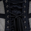 Trixie - Mesh Double Steel Boned Waspie Corset | All Colors