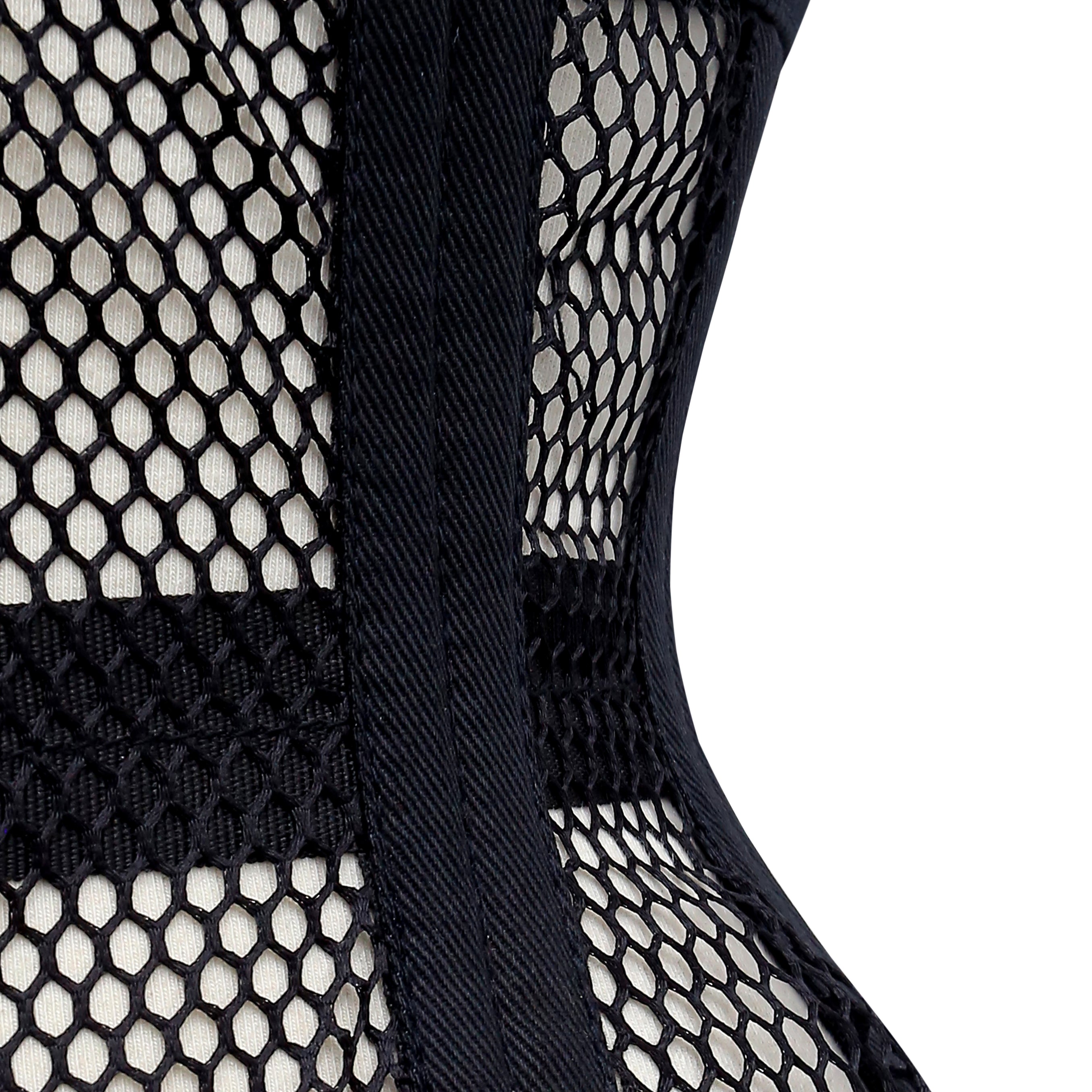 Trixie - Mesh Double Steel Boned Waspie Corset | All Colors
