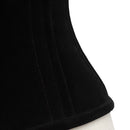 Trixie - Velvet Double Steel Boned Waspie Corset | All Colors
