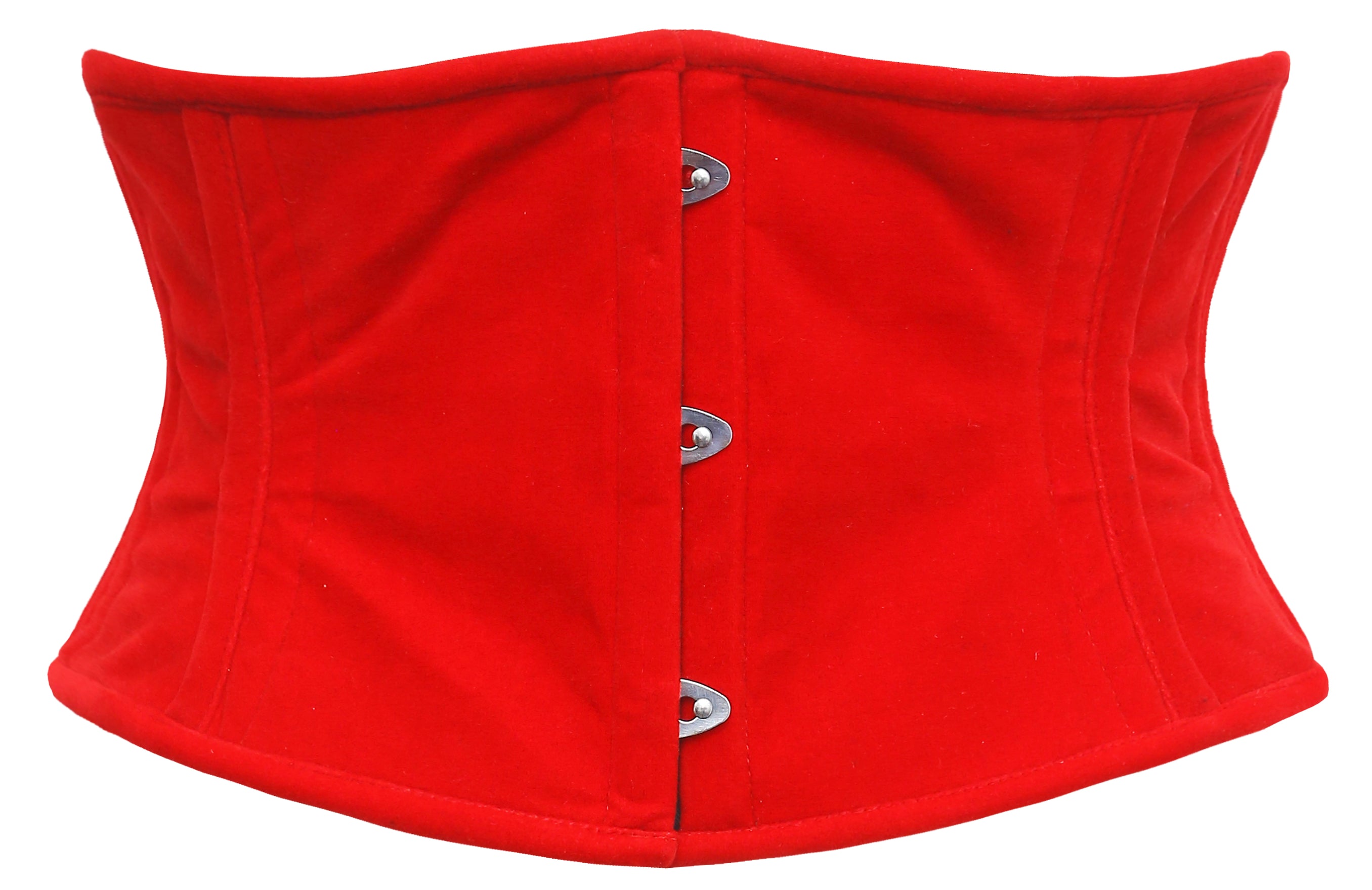 Trixie - Velvet Double Steel Boned Waspie Corset | All Colors