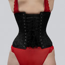 Mina – Brocade Steel Boned Underbust Corset | All Colors