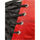 Back Lace-up Red and Black Corset