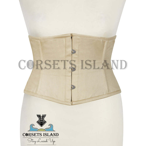 Beige Waist Trainer Corset for Waist Shaping & Sculpting Figure

