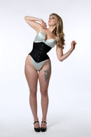 Best Black Underbust Corset for Waist Shaping & Posture Support
