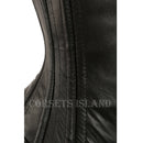 Black Leather Corset