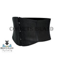 Black Leather Waist Belt Corset - Shape Your Waist Today!
