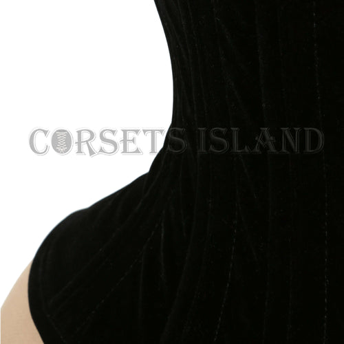 Black Velvet Corset 