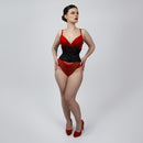 Trixie – Brocade Double Steel Boned Waspie Corset | All Colors