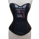 darth vader overbust steel boned corset