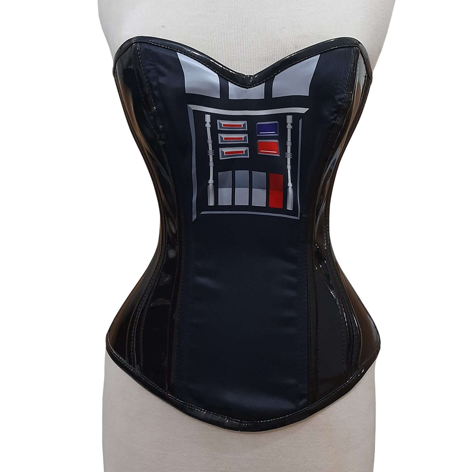 Darth Vader Corset – Steel Boned Overbust for Cosplay Look