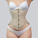 Mina - Cotton Steel Boned Corset | All Colors