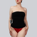 Seamless Bamboo Corset Liner Soft Longline Breathable Layer for Comfort