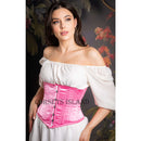 Pink Underbust Corset | Steel-Boned Waist Trainer