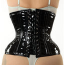 Mina - PVC Double Steel Boned Goth Corset | All Colors