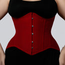Vivian – Curvy Velvet Double Steel Boned Waist Training Corset | All Colors