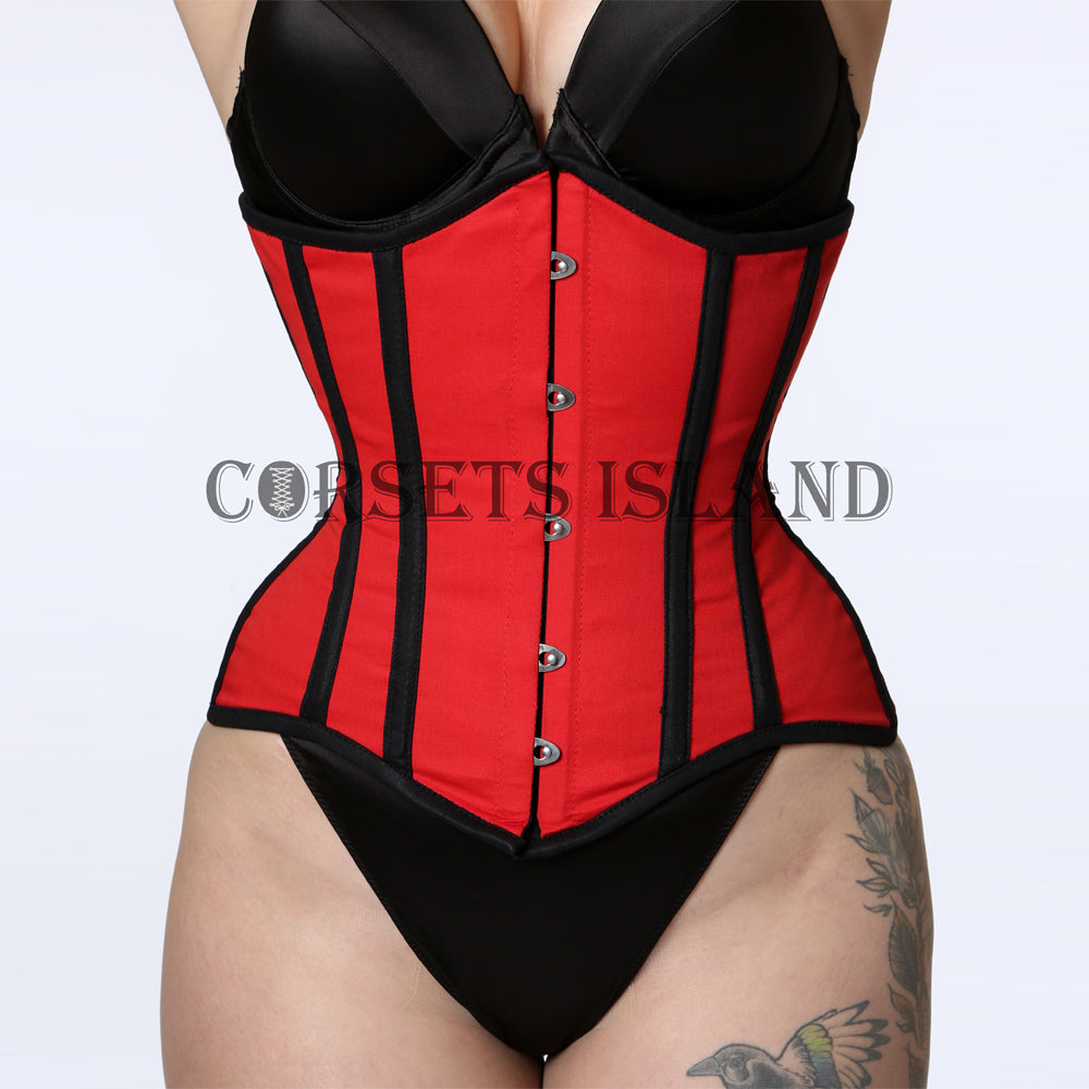 Ophelia – Cotton Super Curve Corset | Contrast Collection