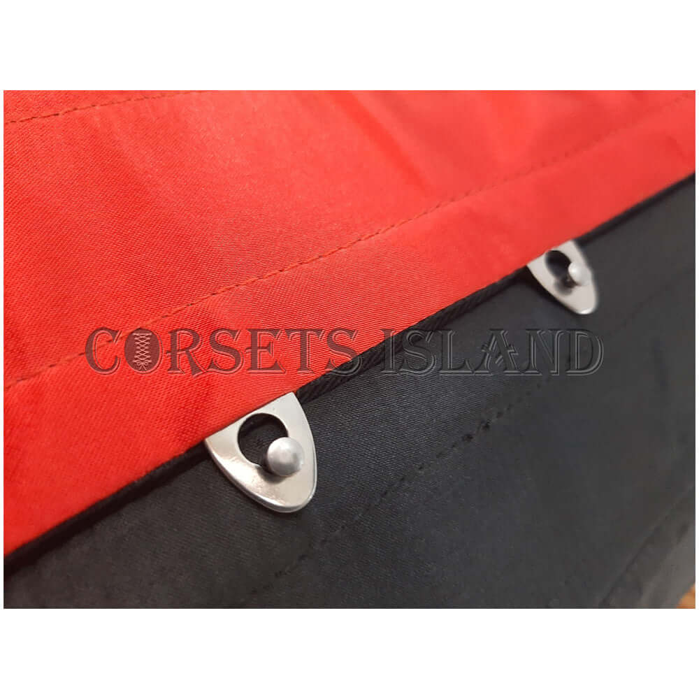 Red and Black Corset | Harley Quinn Inspired 