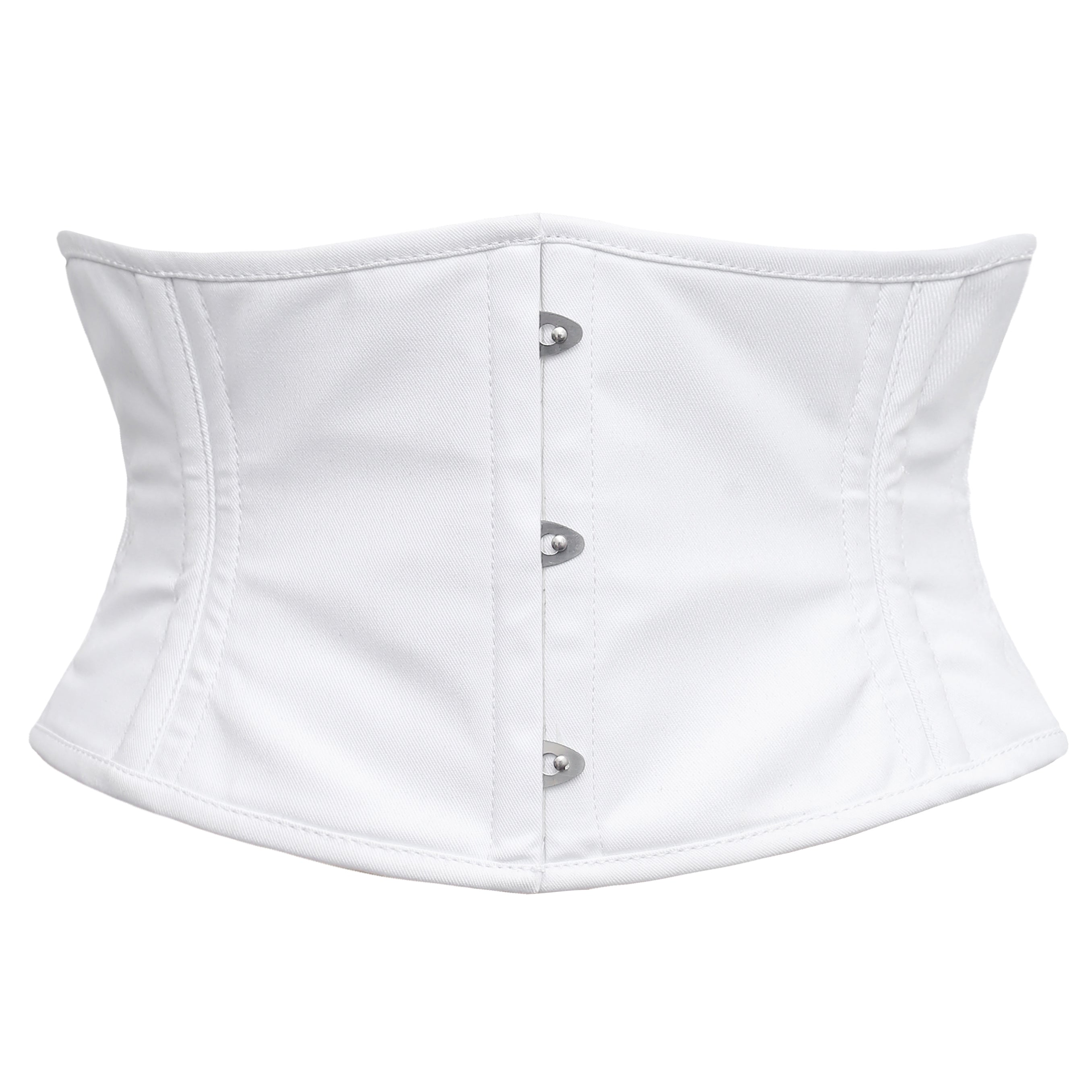 Trixie - Cotton Double Steel Boned Waspie Corset | All Colors