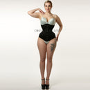 Underbust Waist Trainer Corset - Cotton & Steel Boned Waist Shaper