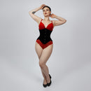 Mina - Velvet Double Steel Boned Underbust Corset | All Colors