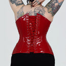 Lestat - PVC Double Steel Boned Overbust Corset