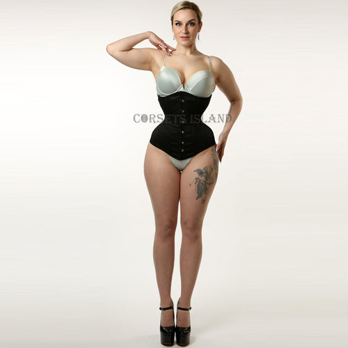cressida black cotton waist trainer corset full body curvy fit corsets island