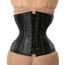 Genuine Sheep Leather Underbust Corset Waist Training Steel Boned - CI500