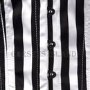 Alice - Elegant Steel Boned Waspie Strip Corset