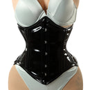 Mina - PVC Double Steel Boned Goth Corset | All Colors