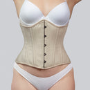 Anastasia - Cotton Underbust Steel Boned Waist Training Corset | All Colors
