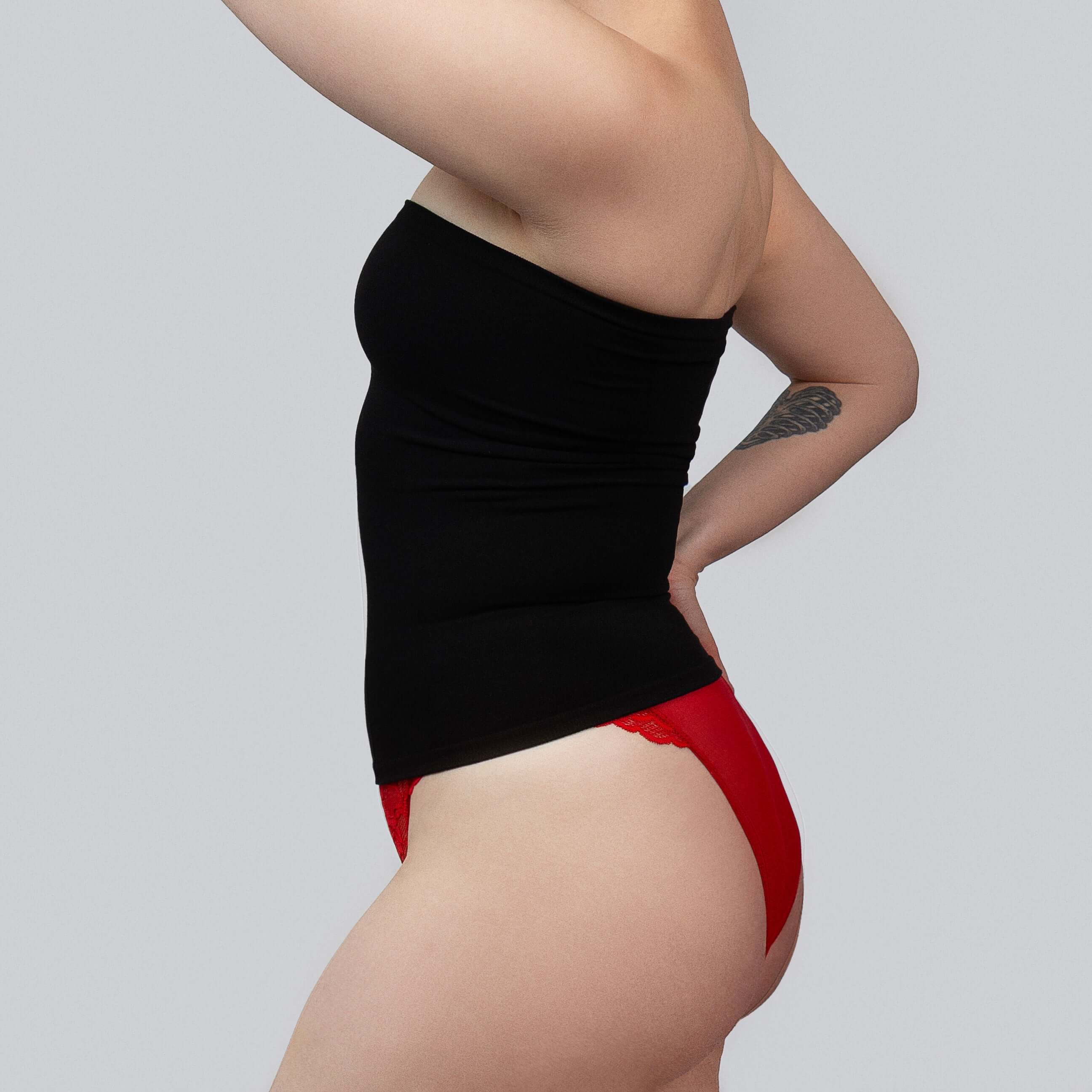 Seamless Longline Bamboo Corset Liner, Soft and Breathable