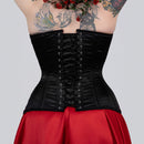 Jessica - Satin Steel Boned Waist Training Overbust Corset | All Colors
