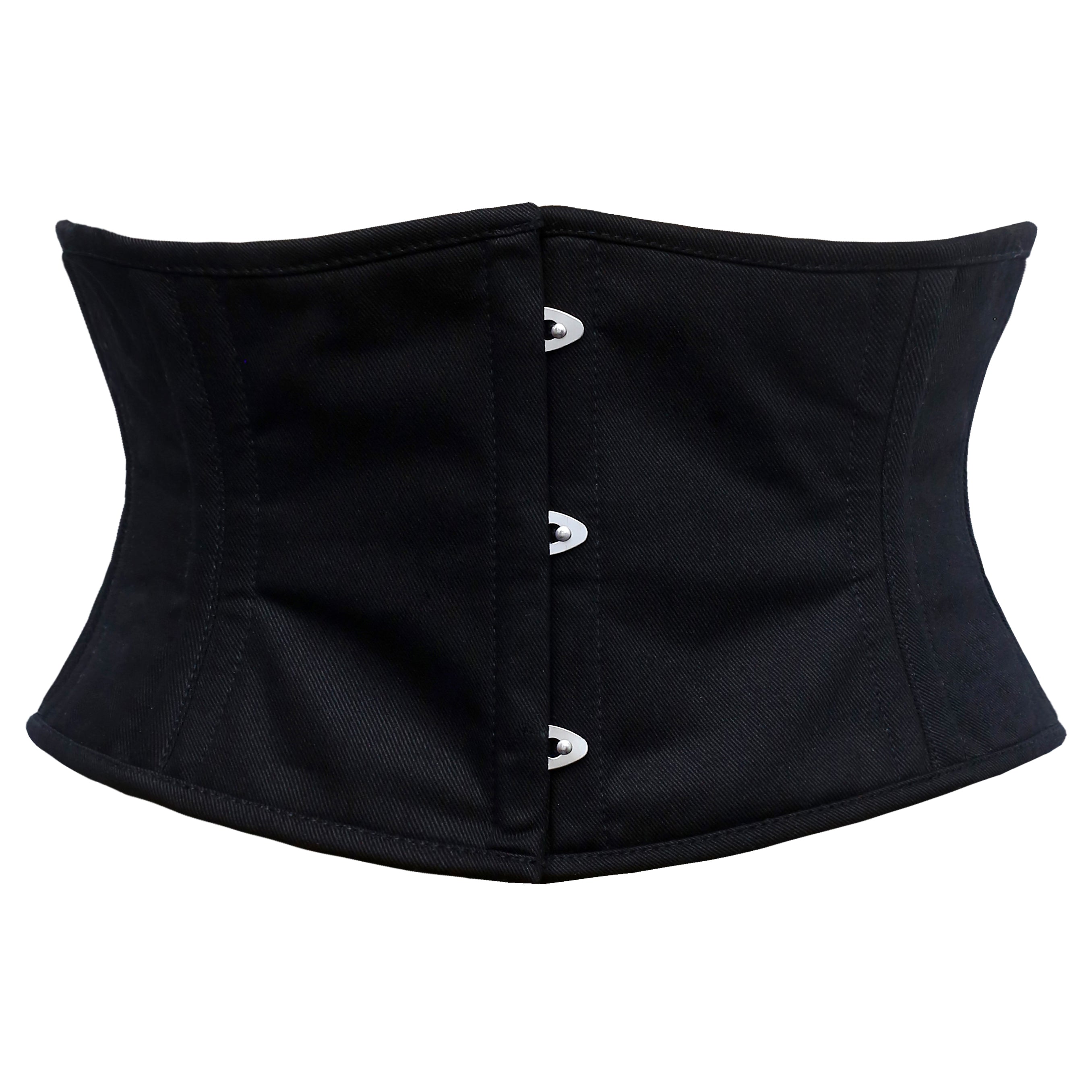 Trixie – Soft Cotton Steel Boned Waspie Corset