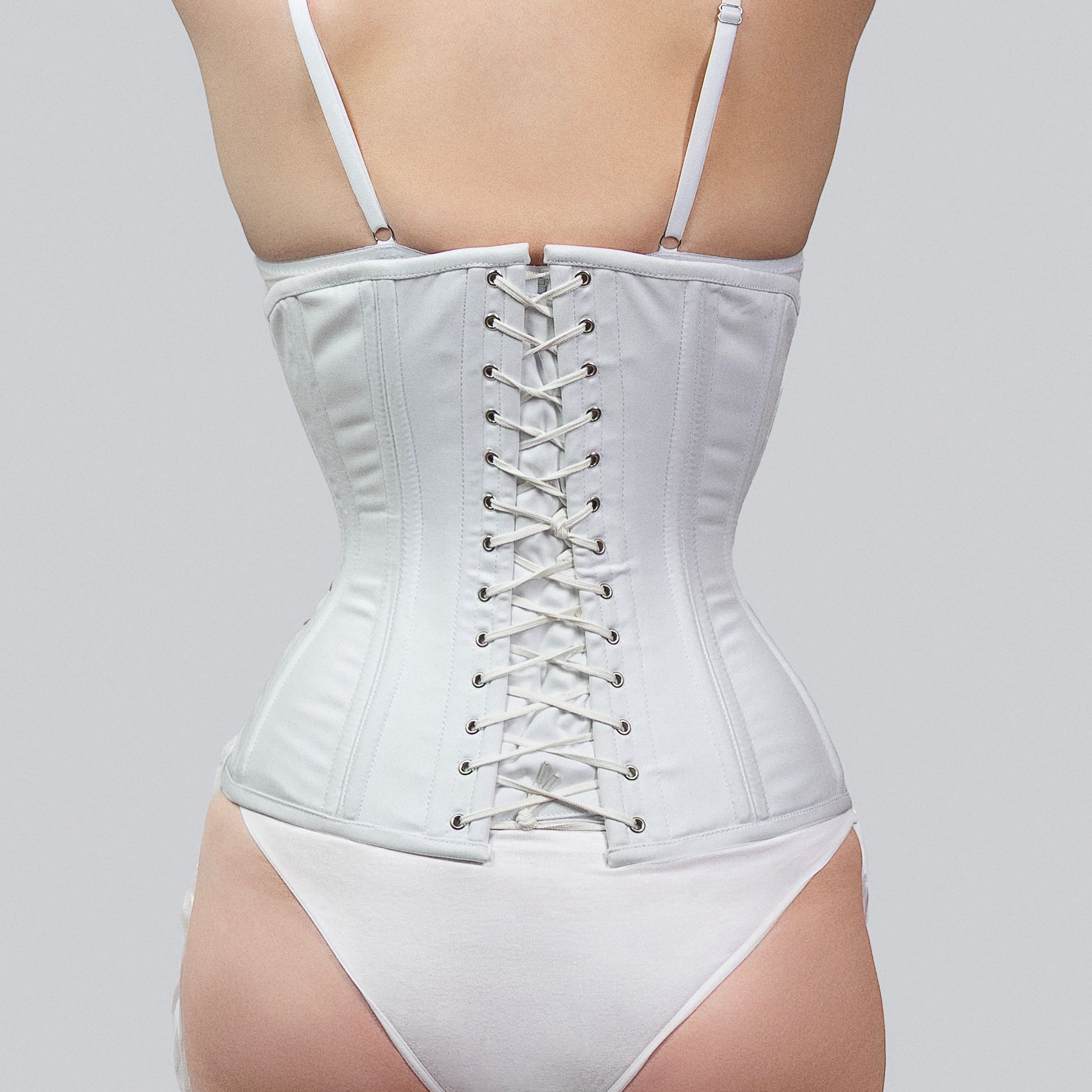 Susan – Cotton Steel Boned Corset with Adjustable Side Lacing | All Colors